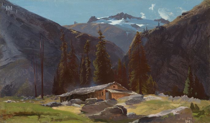 Johann Gottfried Steffan - The Handeck Valley, Bernese Oberland | MasterArt